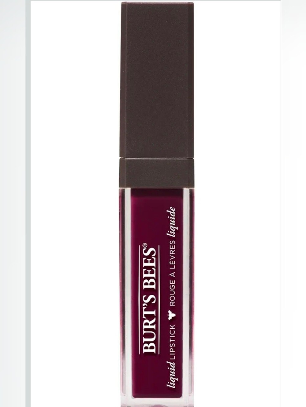 Burt's Bees NEW 100% Natural Glossy Liquid Lipstick, Wine Waters, 1 Tube